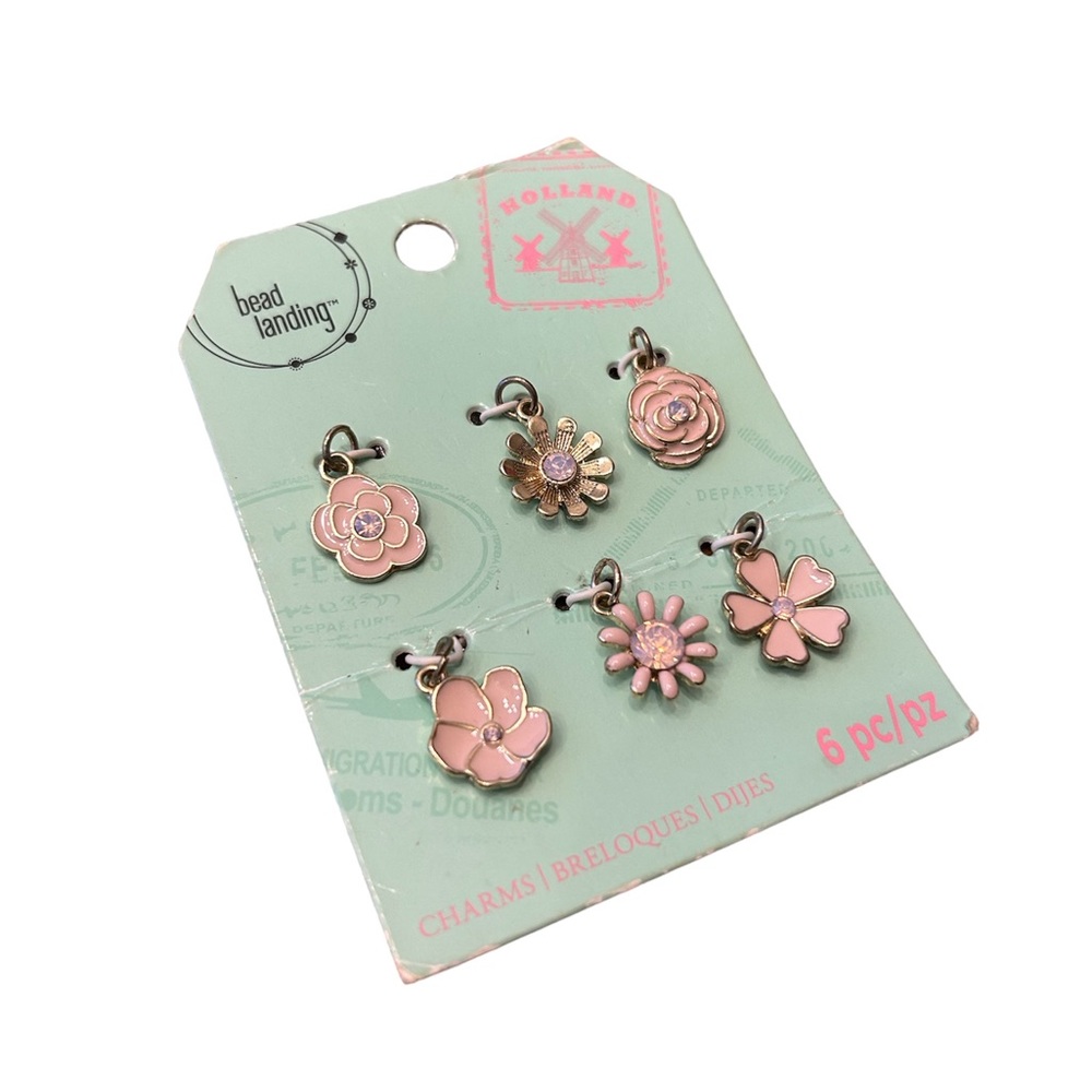 🤩 SALE Bracelet/Necklace Flower Charms